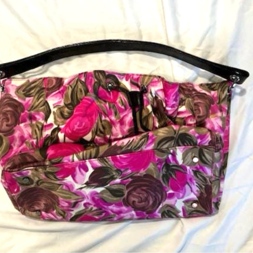 Kate Spade Rose Patterned Hobo Bag